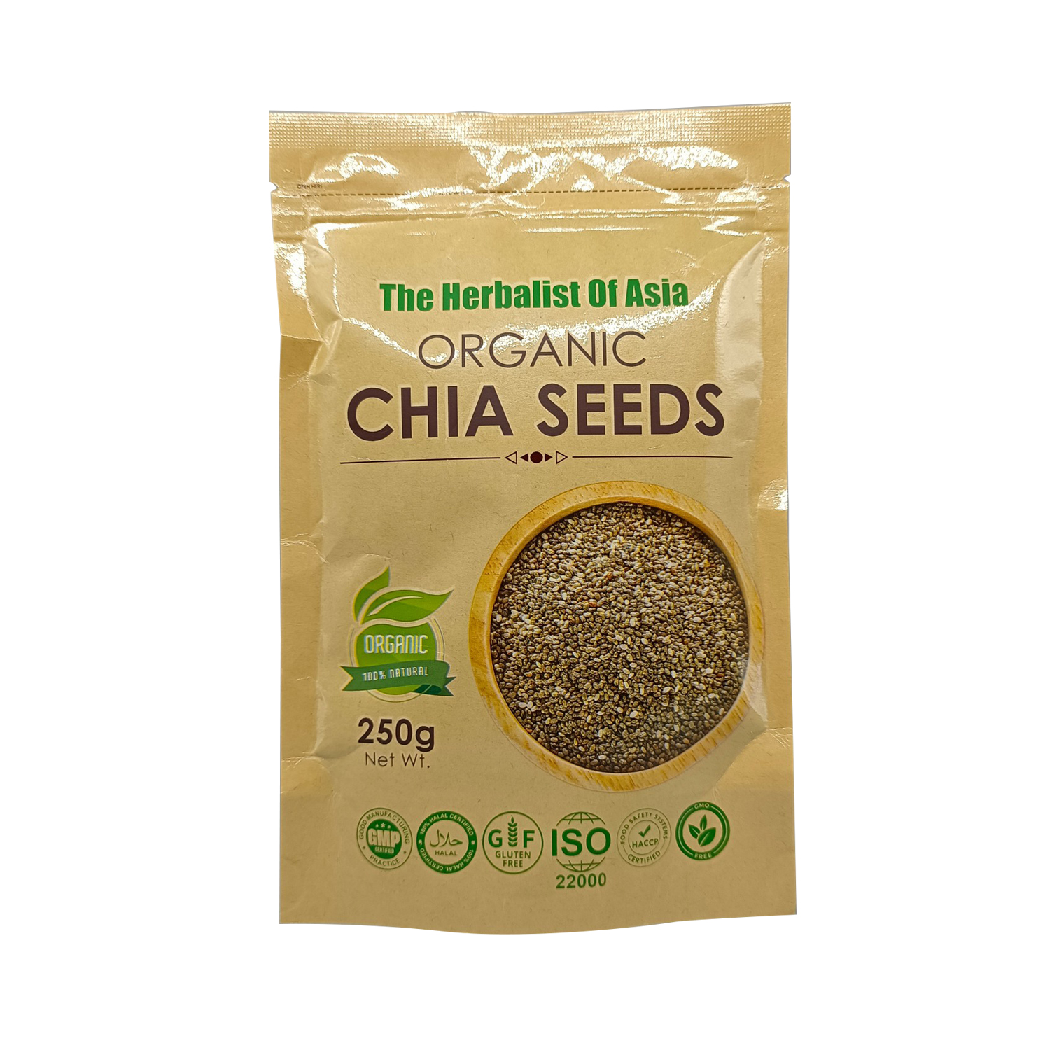 The Herbalist of Asia Organic Chia Seeds