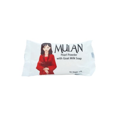 MULAN Pearl Powder + Goat Milk Soap 80g