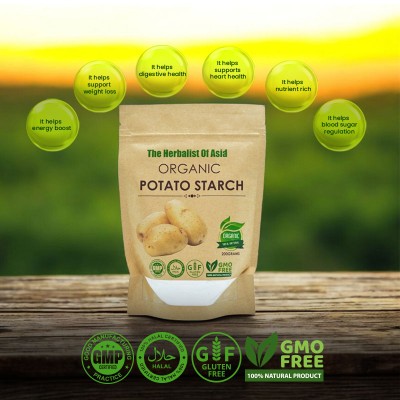 The Herbalist Of Asia Organic Potato Starch 200 Grams