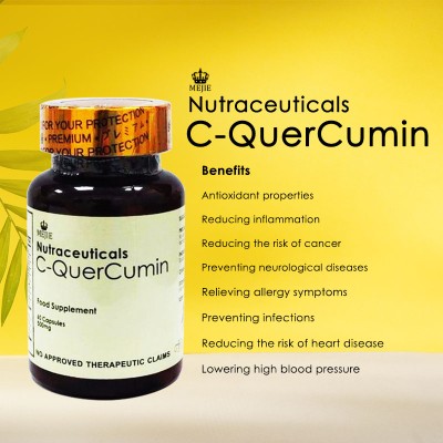 MEJIE Nutraceuticals C-QuerCumin 60 Capsules 500mg