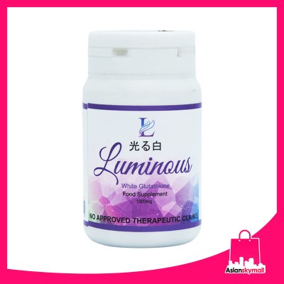 Luminous White Glutathione 1000mg 60 Capsules