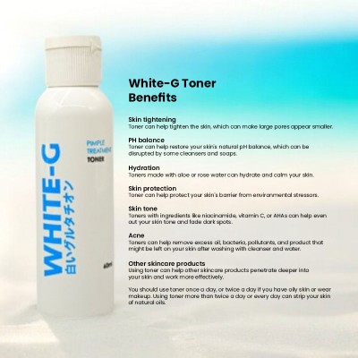 WHITE - G Pimple Treatment Toner 60ml