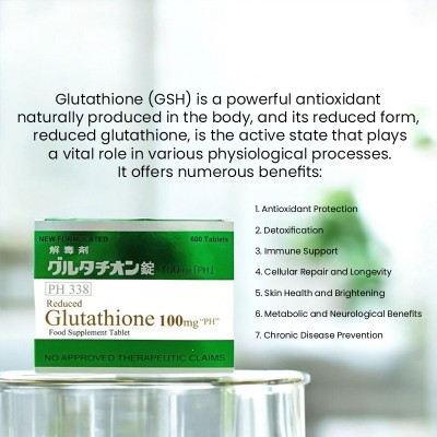 PH338 Glutathione 3 Box (1800) Tablet