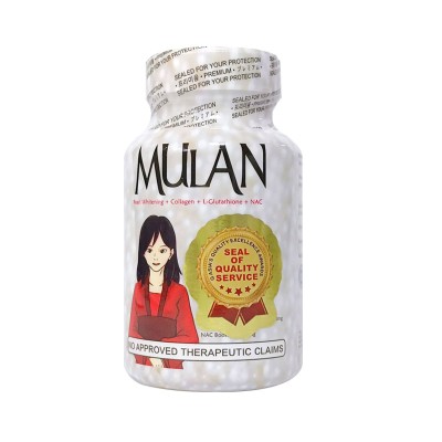 MULAN 4 in 1 Whitening X30 500mg, 60 Capsules