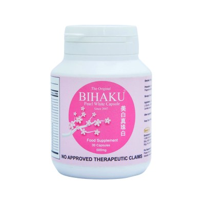 The Original BIHAKU Pearl White Capsule 30 Capsules 500mg