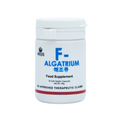 MEJIE F ALGATRIUM  Fish Oil 1000mg 30 Soft Gelatin Capsules Net Wt. 60g