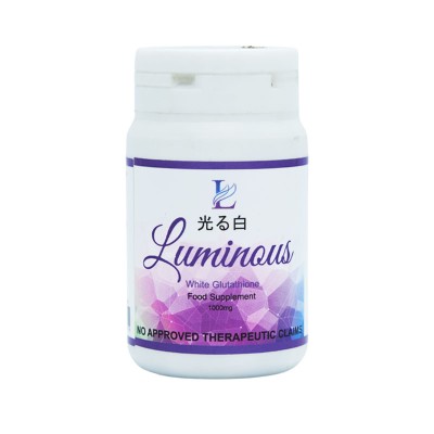 Luminous White Glutathione 1000mg 60 Capsules