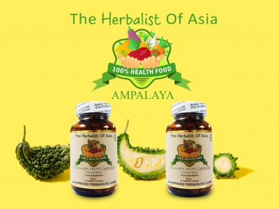 The Herbalist Of Asia Ampalaya  Capsule 500mg 90 Vegetarian Capsules