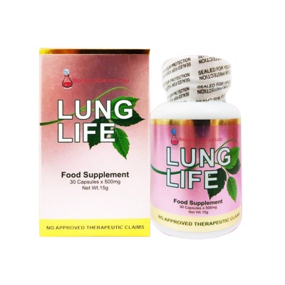 iBeauty Science Lab Lung Life 30 Capsules x 500mg
