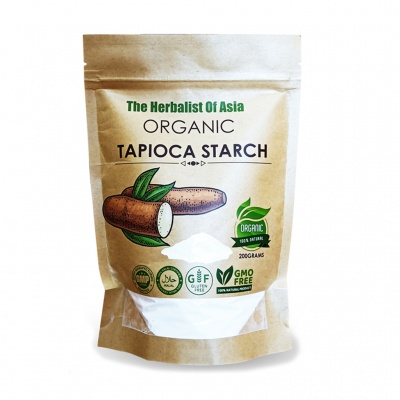 The Herbalist Of Asia Organic Tapioca Starch 200 Grams