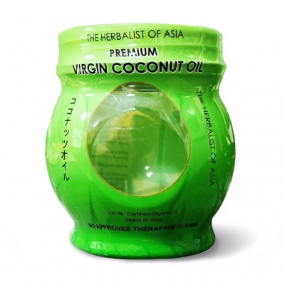 The Herbalist Of Asia Organic Certified Virgin Coconut Oil 280ml