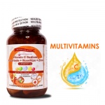 iBeauty Science Lab Vitamin C Sodium Ascorbate + Rosehips + Zinc 500mg 30 Capsules