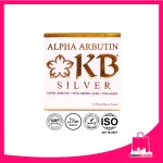 KB Silver Whitening Soap 60g ALPHA ARBUTIN + HYALURONIC ACID + COLLAGEN Whitening Soap