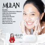 MULAN Pearl Powder + Goat Milk Soap 100g