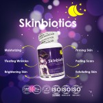 SKINBIOTICS Astaxanthin + Probiotics + Vitamin E + Rosehips + Glutathione 500mg 30 Capsules