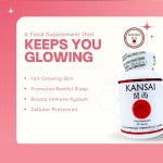 KANSAI Gluthatione + NAC + Collagen + Vit. C Rosehips 60 Capsules