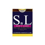 SnL Slim n Light Dietary Supplement 1000mg 30 Capsules 1 Box