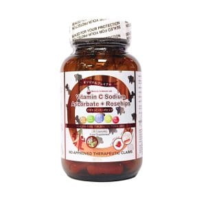 Vitamin C Sodium Ascorbate + Rosehips 500mg x 30 Capsules