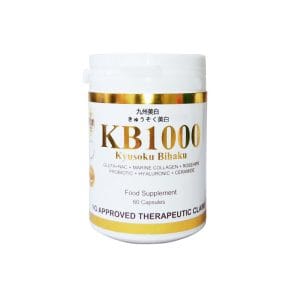 KB1000 Glutathione + Hyaluronic + Ceramide + Probiotics + Berries + Collagen + Rosehips + NAC