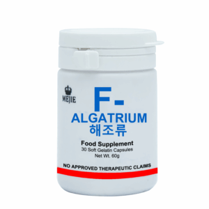 Mejie F- Algatrium Fish Oil 1000mg 30 Soft Gelatin Capsules Net Wt. 60g