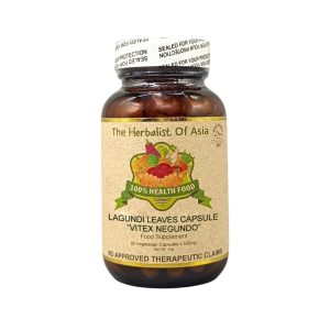The Herbalist Of Asia Lagundi Leaf Capsule 500mg 90 Vegetarian Capsules