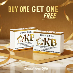 KB L-Glutathione plus NAC -Glutanac + KB Rosehips Buy 1 Take 1