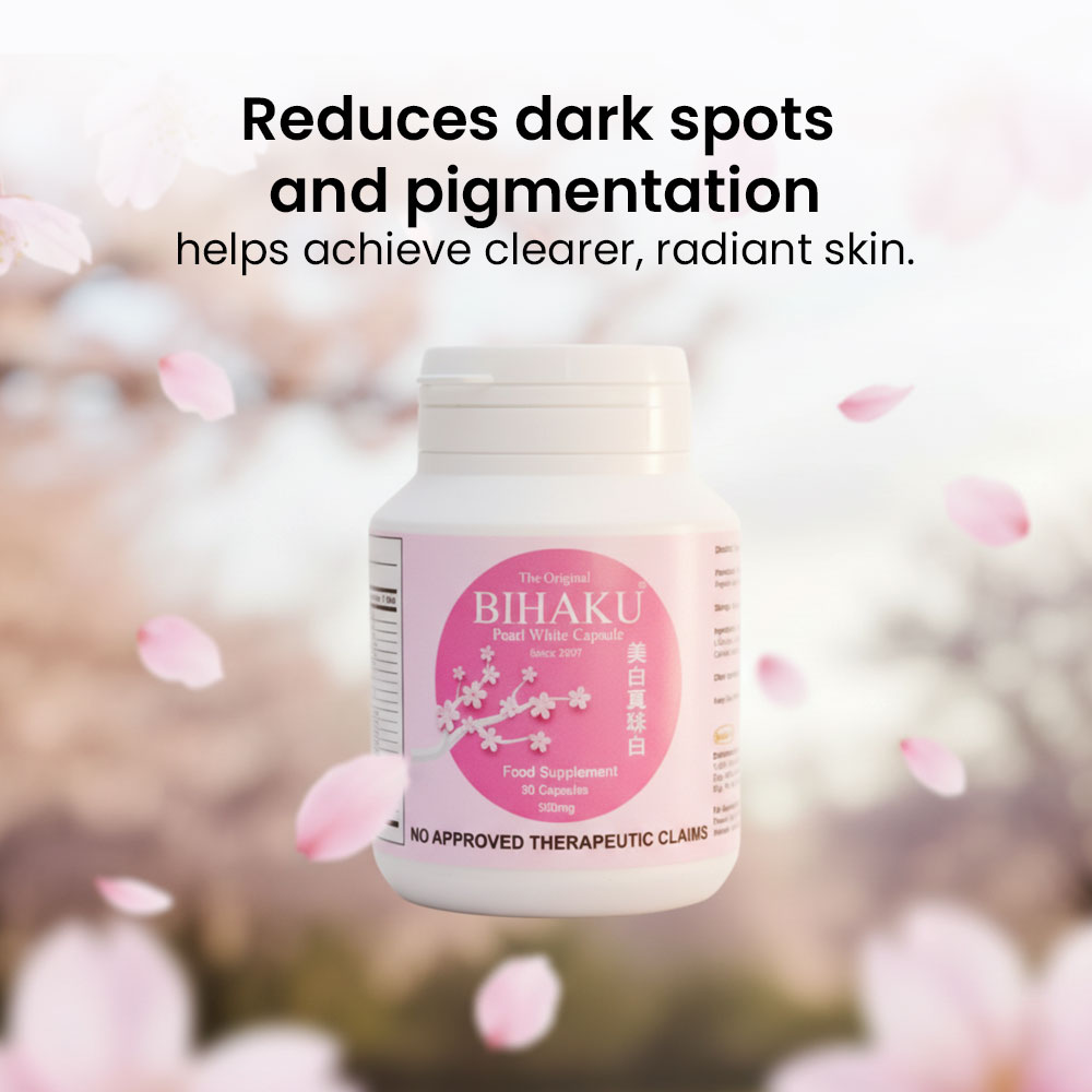 The Original BIHAKU Pearl White Capsule 30 Capsules 500mg - Asianskymall  Business Partners Inc.